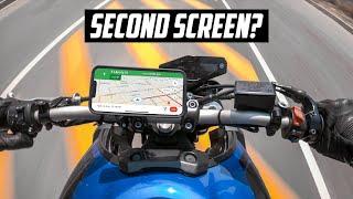 Turn Your Phone Into A Second Motorcycle Display