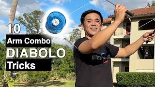 Learn 10 Diabolo Arm Trick Combos  Diabolo Tutorial