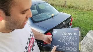 How to install car parking sensors parking assistance system