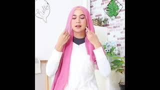 hijab pashmina rawis banyak warna