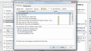How to Delete a Rule in Outlook 2010