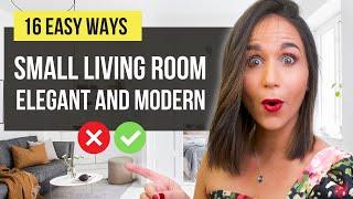  TOP 16 SMALL LIVING ROOM Interior Design Ideas and Home Decor