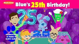 Blues 25th Birthday 2021  Celebrating 25 Years of Blues Clues