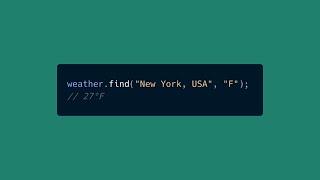 JavaScript GET WEATHER in 60 Seconds ‍ #shorts