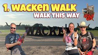 Erlebe den 1. Wacken Walk 2024  21 km Metalhead Tour