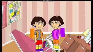 Classic Dora Destroys The Bedroom & Gets Grounded