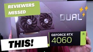 No One Thought About This for Their Review of the RTX 4060