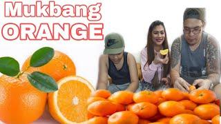 Mukbang ORANGE  LAUGHTRIP na Kwentuhan