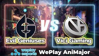  DOTA 2 LIVE  WePlay AniMajor  VG VS EG English Cast