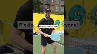 Pickleball’s for everyone