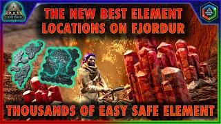 The NEW Best Element Locations on Ark Fjordur - The Easiest Safest Element on the Fjordur Map