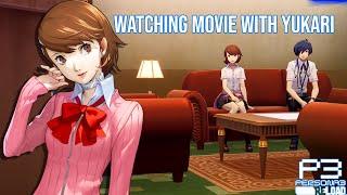 Watching Horror Movie with Yukari - Persona 3 Reload
