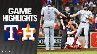 Rangers vs. Astros Game Highlights 71424  MLB Highlights