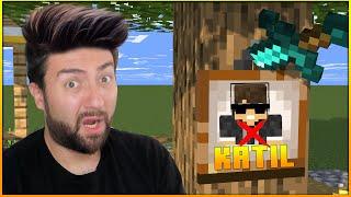 KATİL KİM AMA MİNECRAFT  MİNECRAFT MURDER MYSTERY  HAN KANAL GİTARİSTV