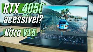 Um campeão do custo x benefício gamer? Nitro V15 com i5 e RTX 4050 Review