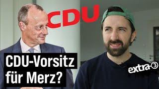 CDU-Vorsitzender Friedrich Merz?  extra 3  NDR