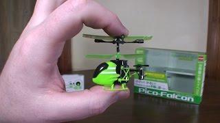 Silverlit - Pico Falcon 2015 Worlds Smallest RC Helicopter - Review and Flight