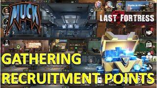 Last Fortress Underground - Gathering recruitment points