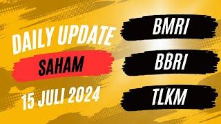 WEEKLY UPDATE IHSG DAN SAHAM BBRI BMRI TLKM UPDATE TEKNIKAL SAHAM