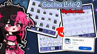 Gacha life 2 Updated And Have Over 900+ Assets  #gl2