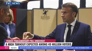 A High Turnout Expected Among 49 Million Voters In France Parliamentary Poll