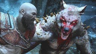God of War 4 2018 StoneBeard King Boss Fight  No Damage Walkthrough Part 37 PS4 PRO