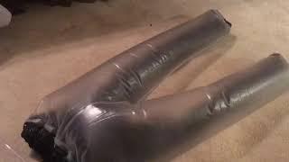 Pressure testing pvc inflatable pants