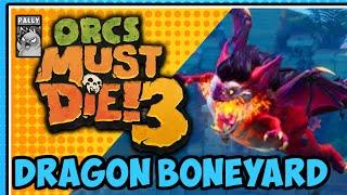 Dragon Boneyard  Rift Lord 5 Skull Perfect Rating  Orcs Must Die 3 OMD3