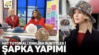 Alize Superlana Maxi Multicolor ile Şapka Yapımı - Hat Tutorial