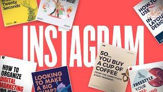 Improve Your Instagram Design Critiques Tips & Advice PT 1