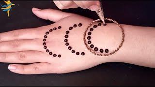 Heena designs for beginners  Easy mehndi designs  Henna design  mehandi designs