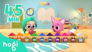 Ten little bus and more  + Compilation  Sing Along with Pinkfong & Hogi  Hogi Kids Songs