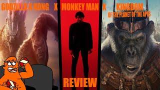 The Ape and Monkey Movies of April and May - Wesley Went to the Movies