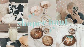 CHEAPEST AND MOST AFFORDABLE SHOPEE HAUL  Part 4   Home Tableware Nordic and Cow prints