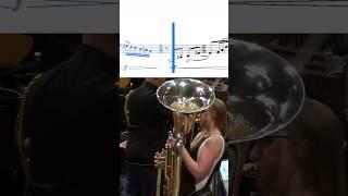 The cleanest tuba solo  Carol Jantsch perfoms “Amaia” concerto