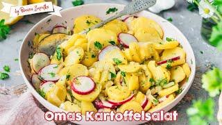 Der Beste Kartoffelsalat mit Brühe und Dill nach Omas Rezept einfach vegan gesund & lecker