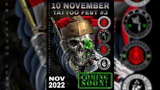 10 NOVEMBER TATTOO FEST #3 2022  EVENT TATTOO SURABAYA  AREK TATTOO SUROBOYO