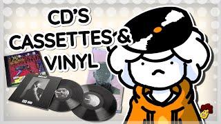 CDs Cassettes And Vinyl