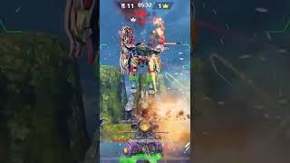 shell vs ultimate aether titan war robots update 9.9.9 #shorts #warrobots