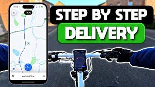 How to deliver Uber Eats STEP BY STEP  Delivery App Tutorial 2023