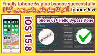 Finally Iphone 6S+ bypass successfully iOS 15.8 by EFT Pro  Iphone 6s+ Hello bypass done  Part 3