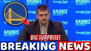 BREAKING NEWS SEE WHAT NIKOLA JOKIC SAID ABOUT WARRIORS NOBODY EXPECTED THIS WARRIORS NEWS