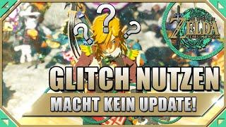 Wollt ihr ALLE GLITCHES in Zelda Tears of the Kingdom anwenden? Warum macht ihr dann ein Update?