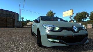 Euro Truck Simulator 2 ETS 2 Renault Megane III RS V1R2 TrackIR 4 Pro 1080P