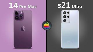 iPhone 14 Pro Max vs Samsung s21 Ultra  APPLE VERSUS