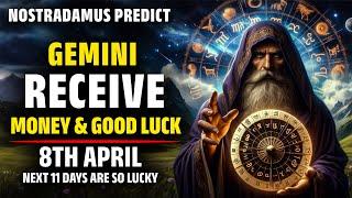 Nostradamus Predicted Gemini Zodiac Receive Money & Good Luck In 8th April 2024 - Horoscope