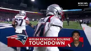 Kendrick Bourne Touchdown  Patriots vs Bills