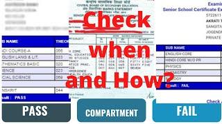 CBSE Marksheet  Pass 2 subjects less than 33% in theory  Compartment Failed