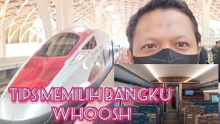 Tips Memilih Bangku Kereta Cepat Jakarta-Bandung #whoosh #keretacepat #tipsmilihbangku #kcic #kcjb