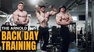 Back Day with the Hosstile Team  Sam Sulek Jacob Robichaux & Nick Justice  2024 Arnold